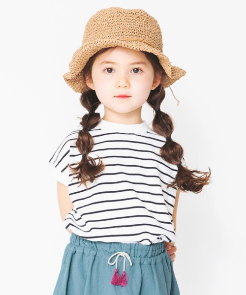 BRANSHES（ブランシェス）の「シンプルノースリーブ（タンクトップ・キッズ・オフホワイト/その他/ブラック・100cm/130cm/110cm/120cm/140cm/150cm）」の3枚目の写真