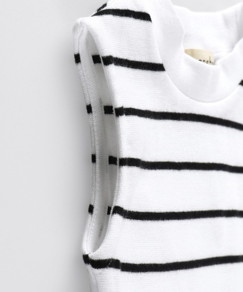 BRANSHES（ブランシェス）の「シンプルノースリーブ（タンクトップ・キッズ・オフホワイト/その他/ブラック・100cm/130cm/110cm/120cm/140cm/150cm）」の22枚目の写真