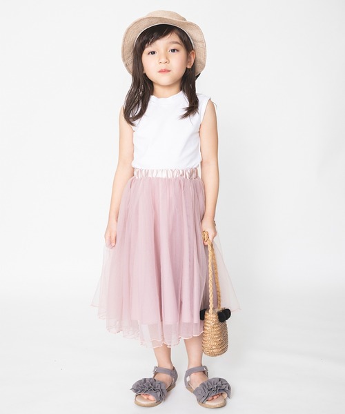 BRANSHES（ブランシェス）の「シンプルノースリーブ（タンクトップ・キッズ・オフホワイト/その他/ブラック・100cm/130cm/110cm/120cm/140cm/150cm）」の10枚目の写真