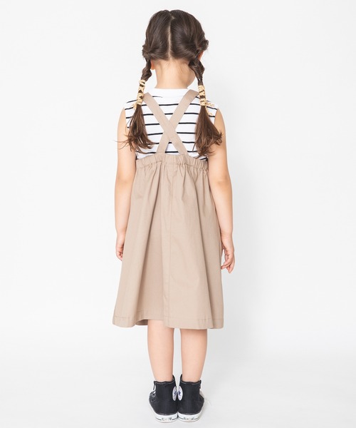 BRANSHES（ブランシェス）の「シンプルノースリーブ（タンクトップ・キッズ・オフホワイト/その他/ブラック・100cm/130cm/110cm/120cm/140cm/150cm）」の8枚目の写真