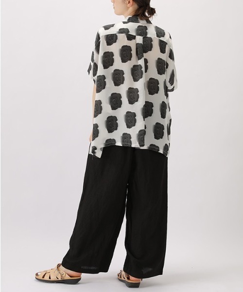 ZUCCa（ズッカ）の「とんだ林蘭×ZUCCa ROSE/シャツ（シャツ/ブラウス・レディース・ブラック・M size）」の11枚目の写真