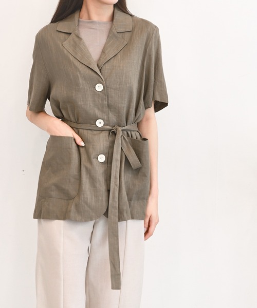 me+em select(ミームセレクト)の「ドルマンオーバーシルエットトップス(Tシャツ/カットソー・レディース・ブラック/ベージュ/カーキ/アイボリー/クリーム・FREE)」の12枚目の写真