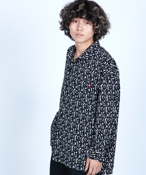 VIRGOwearworks（ヴァルゴウェアワークス）の「VISION WIDE SHIRTS（シャツ/ブラウス・メンズ・グリーン/ホワイト/パープル・3/4/2）」の5枚目の写真