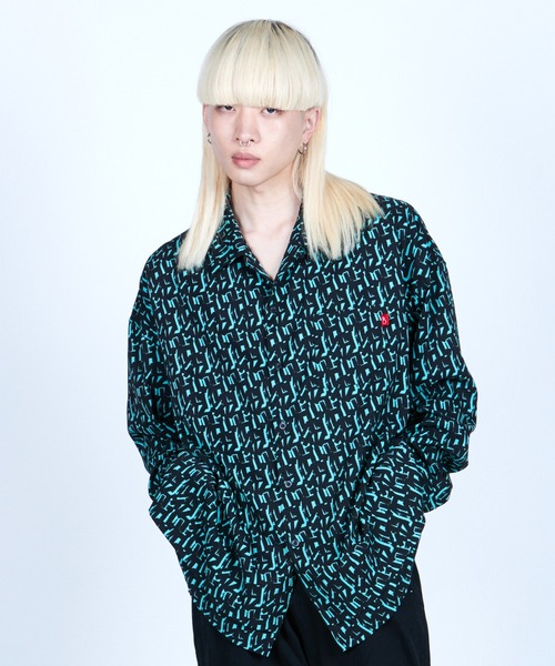 VIRGOwearworks（ヴァルゴウェアワークス）の「VISION WIDE SHIRTS（シャツ/ブラウス・メンズ・グリーン/ホワイト/パープル・3/4/2）」の8枚目の写真