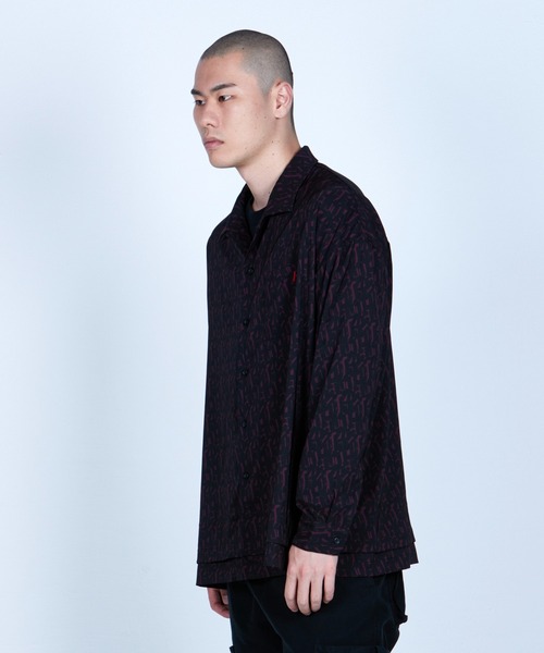 VIRGOwearworks（ヴァルゴウェアワークス）の「VISION WIDE SHIRTS（シャツ/ブラウス・メンズ・グリーン/ホワイト/パープル・3/4/2）」の11枚目の写真