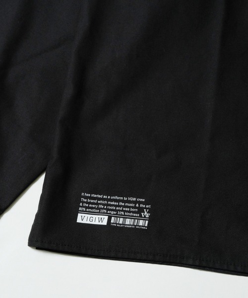 VIRGOwearworks（ヴァルゴウェアワークス）の「VISION WIDE SHIRTS（シャツ/ブラウス・メンズ・グリーン/ホワイト/パープル・3/4/2）」の18枚目の写真