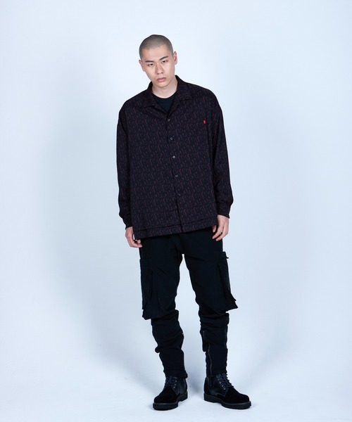 VIRGOwearworks（ヴァルゴウェアワークス）の「VISION WIDE SHIRTS（シャツ/ブラウス・メンズ・グリーン/ホワイト/パープル・3/4/2）」の20枚目の写真