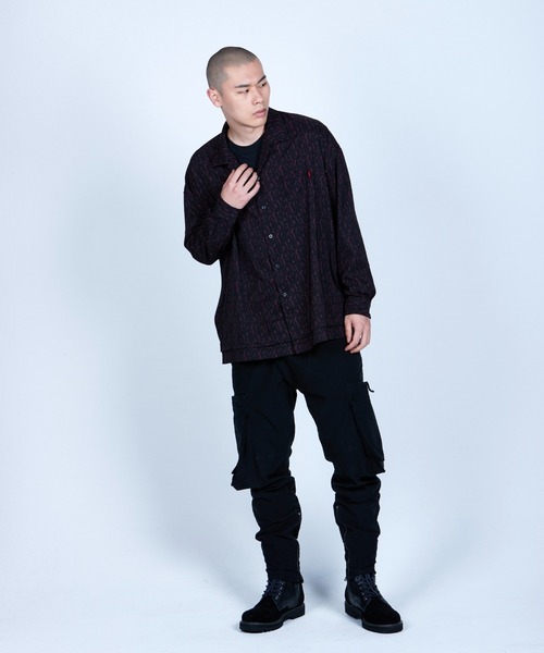 VIRGOwearworks（ヴァルゴウェアワークス）の「VISION WIDE SHIRTS（シャツ/ブラウス・メンズ・グリーン/ホワイト/パープル・3/4/2）」の22枚目の写真