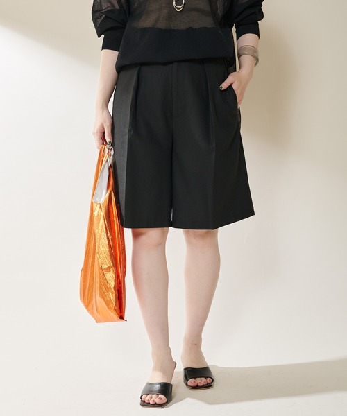 SHENERY(シーナリー)の「リネングルカパンツ(その他パンツ・レディース・ブラック/ベージュ・FREE)」の2枚目の写真