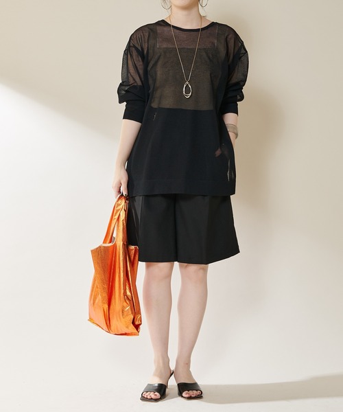 SHENERY(シーナリー)の「リネングルカパンツ(その他パンツ・レディース・ブラック/ベージュ・FREE)」の3枚目の写真