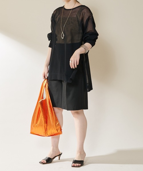 SHENERY(シーナリー)の「リネングルカパンツ(その他パンツ・レディース・ブラック/ベージュ・FREE)」の10枚目の写真