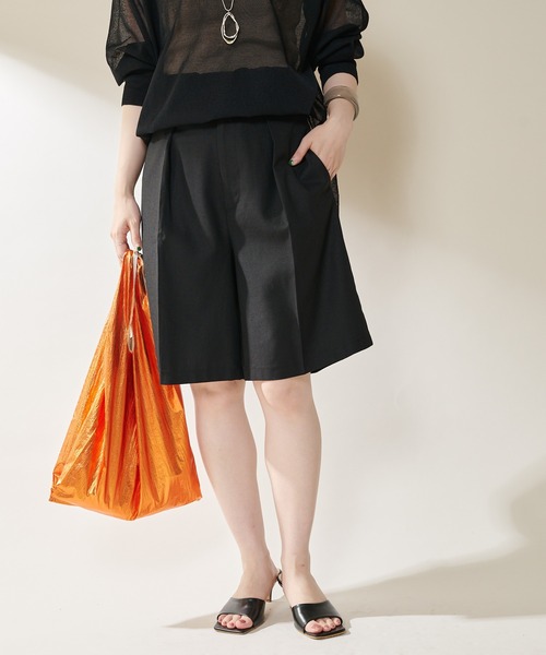 SHENERY(シーナリー)の「リネングルカパンツ(その他パンツ・レディース・ブラック/ベージュ・FREE)」の20枚目の写真