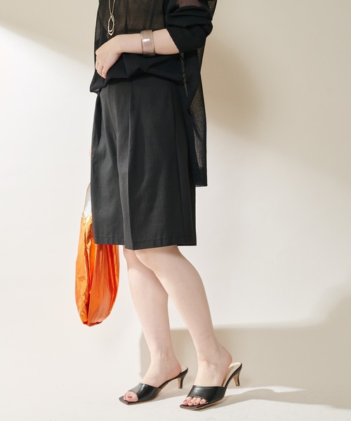 SHENERY(シーナリー)の「リネングルカパンツ(その他パンツ・レディース・ブラック/ベージュ・FREE)」の6枚目の写真