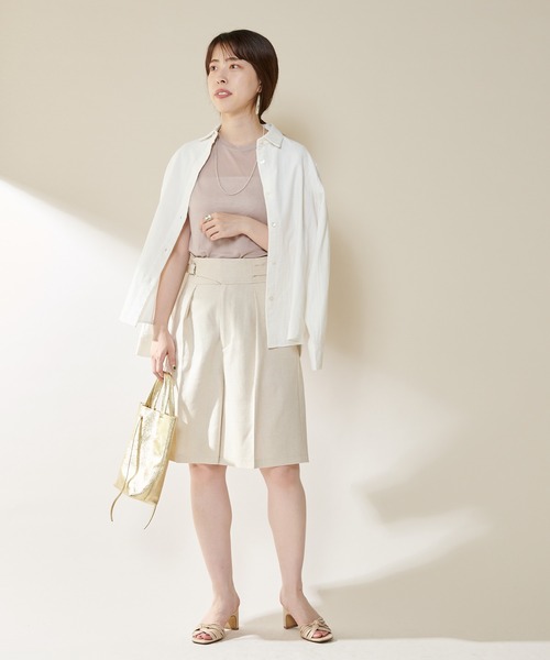 SHENERY(シーナリー)の「リネングルカパンツ(その他パンツ・レディース・ブラック/ベージュ・FREE)」の18枚目の写真