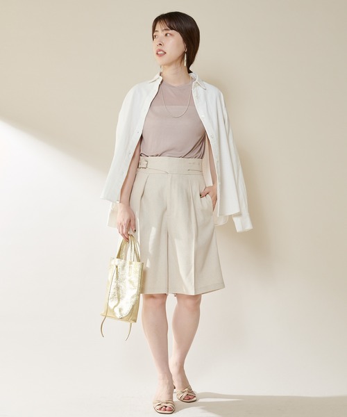 SHENERY(シーナリー)の「リネングルカパンツ(その他パンツ・レディース・ブラック/ベージュ・FREE)」の22枚目の写真