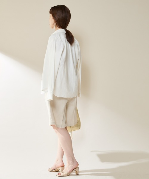 SHENERY(シーナリー)の「リネングルカパンツ(その他パンツ・レディース・ブラック/ベージュ・FREE)」の8枚目の写真