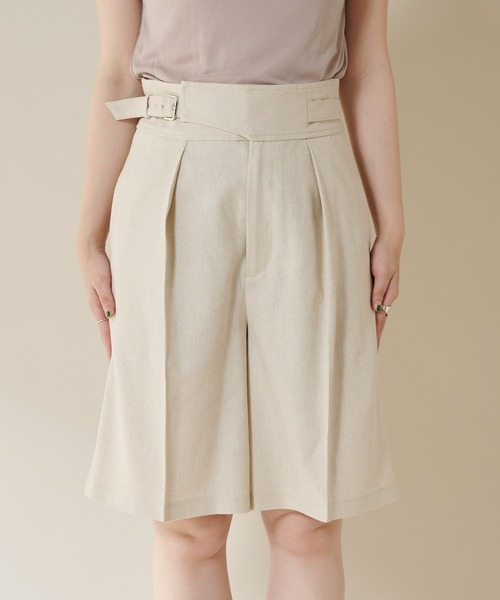 SHENERY(シーナリー)の「リネングルカパンツ(その他パンツ・レディース・ブラック/ベージュ・FREE)」の15枚目の写真