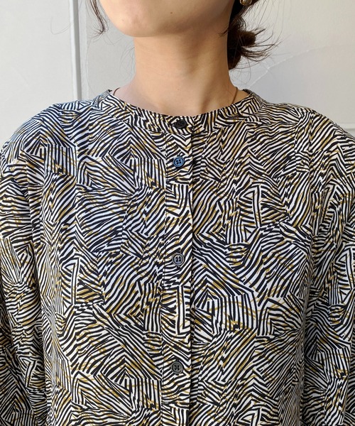 CAPRICIEUX LE'MAGE(カプリシューレマージュ)の「2WAYスキッパーキカラインワンピース(ワンピース・レディース・マスタード/レンガ・FREE)」の13枚目の写真