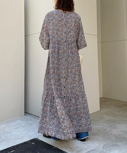 CAPRICIEUX LE'MAGE(カプリシューレマージュ)の「2WAYスキッパーキカラインワンピース(ワンピース・レディース・マスタード/レンガ・FREE)」の12枚目の写真