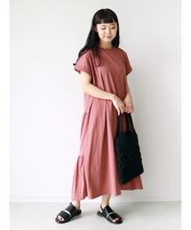 Samansa Mos2 | 後ろティアードカットワンピース(ワンピース)