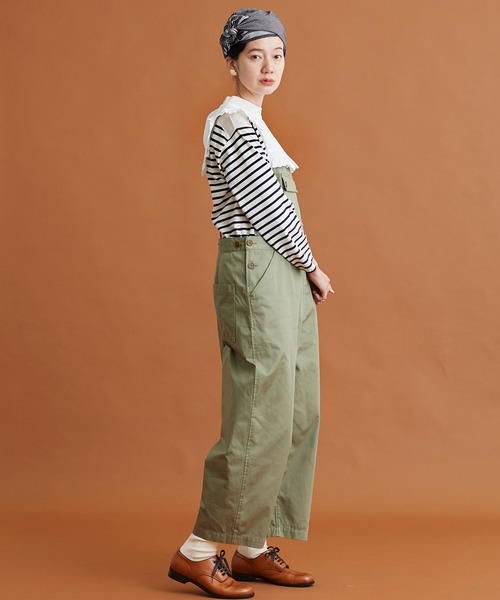 Malle（マル）の「Malle　オックスフォードカットワーク付け衿（付け襟・レディース・グレー/オフホワイト・FREE）」の14枚目の写真