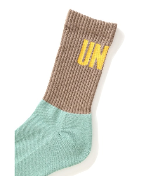 UNION（ユニオン）の「AJ4 COLOR SCHEME SOCKS UNION ユニオン ソックス 靴下（ソックス/靴下・メンズ・パープル/ブラウン・FREE）」の4枚目の写真