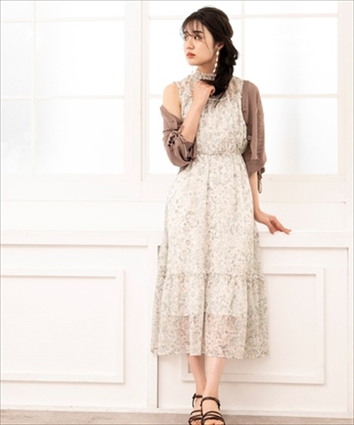 WILLSELECTION(ウィルセレクション)の「オリジナルペイズリーシャーリングワンピース(ワンピース・レディース・ミント/ラベンダー・MEDIUM)」の18枚目の写真