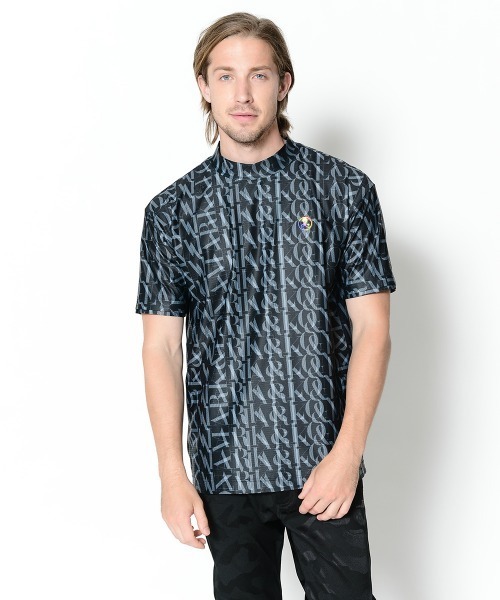 Ripple Breathable Mock Neck Top | MEN