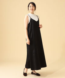 BEAMS HEART | BEAMS HEART / ノースリーブ プルオーバー＆キャミソールワンピース 2Pセット(ワンピース)
