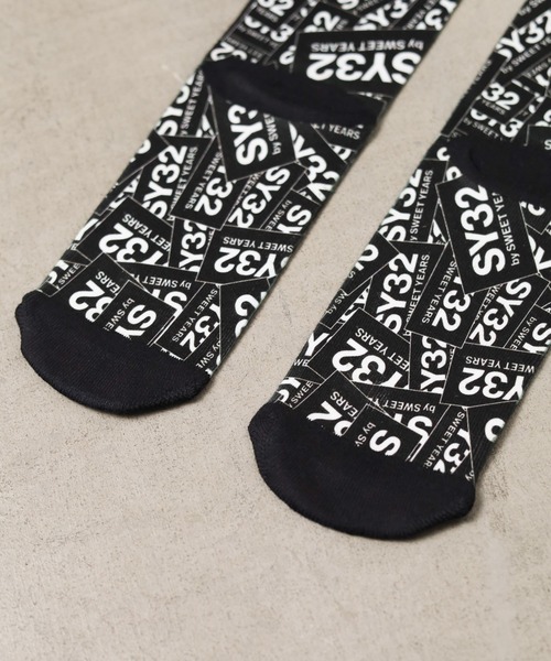 セール】『SY32 by SWEET YEARS』GRAPHIC SOX（ソックス/靴下