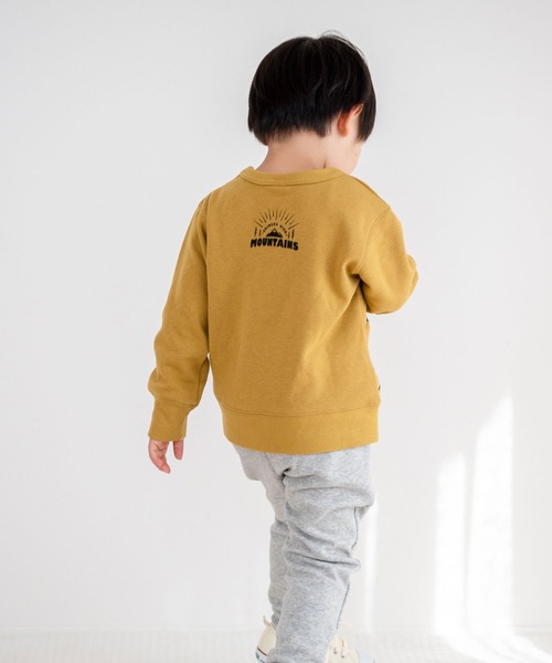 SKAPE（エスケープ）の「ﾌﾞﾗｷｵﾄﾚｰﾅｰ（スウェット・キッズ・ベージュ/イエロー・130cm/120cm/100cm/110cm/90cm）」の6枚目の写真