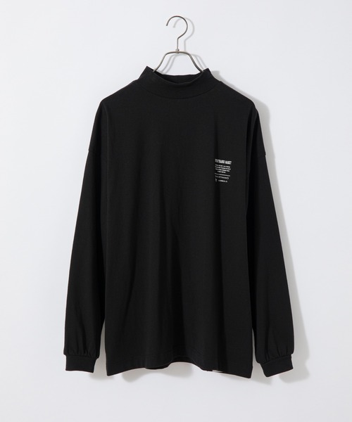 SUPERTHANKS(スーパーサンクス)の「#【SUPERTHANKS/スーパーサンクス】MOCKNECK LONGSLEEVE TEE/モックネックロングスリーブTシャツ(Tシャツ/カットソー・レディース・ホワイト/ブラック・SMALL)」の14枚目の写真