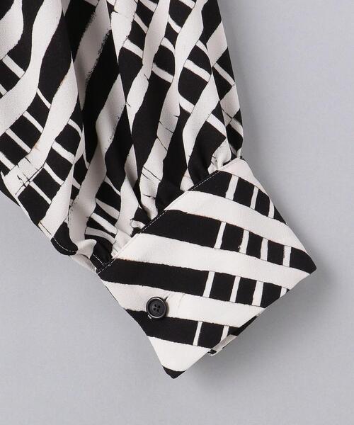 CURRENTAGE（カレンテージ）の「＜CURRENTAGE（カレンテージ）＞バティックプリント ブラウス（シャツ/ブラウス・レディース・ブラック・FREE）」の13枚目の写真