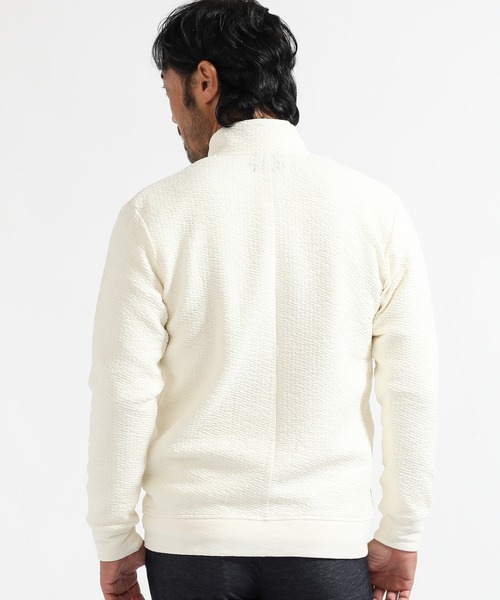 TETE HOMME（テットオム）の「フクレ接結スタンドジップ（カーディガン/ボレロ・メンズ・ブラック/オフホワイト/グリーン・MEDIUM/LARGE/X-LARGE）」の8枚目の写真