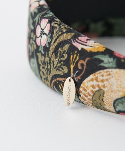 DISCOAT（ディスコート）の「ファブバイモリスカチューシャ（カチューシャ・レディース・ブラック/ベージュ・FREE）」の7枚目の写真