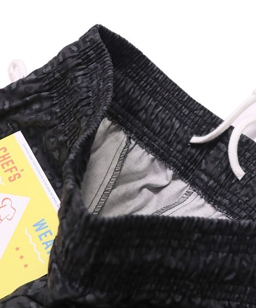 COOKMAN（クックマン）の「Cookman クックマン シェフパンツ イージーパンツ ブラックレオパード Black Leopard（その他パンツ・メンズ・ブラック・LARGE/SMALL/MEDIUM）」の6枚目の写真