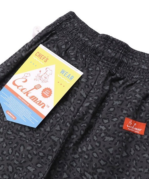 COOKMAN（クックマン）の「Cookman クックマン シェフパンツ イージーパンツ ブラックレオパード Black Leopard（その他パンツ・メンズ・ブラック・LARGE/SMALL/MEDIUM）」の9枚目の写真