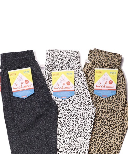 COOKMAN（クックマン）の「Cookman クックマン シェフパンツ イージーパンツ ブラックレオパード Black Leopard（その他パンツ・メンズ・ブラック・LARGE/SMALL/MEDIUM）」の10枚目の写真