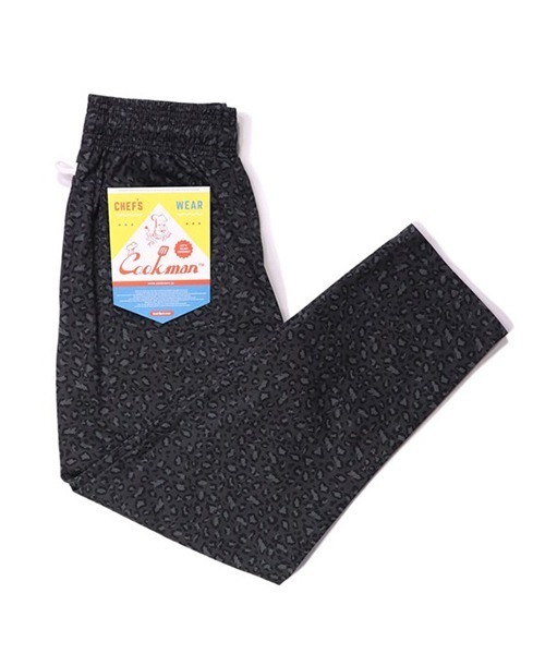 COOKMAN（クックマン）の「Cookman クックマン シェフパンツ イージーパンツ ブラックレオパード Black Leopard（その他パンツ・メンズ・ブラック・LARGE/SMALL/MEDIUM）」の16枚目の写真