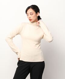 Per sist ence | Per sist ence/パーシエンス　天竺編み ハイネックプルオーバー(ニット/セーター)