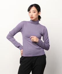 Per sist ence | Per sist ence/パーシエンス　天竺編み ハイネックプルオーバー(ニット/セーター)