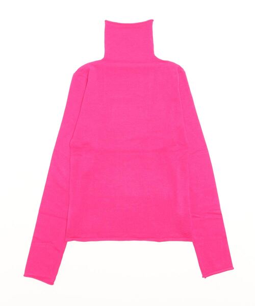 Per sist ence(パーシエンス)の「Per sist ence/パーシエンス 12Gハイネックプルオーバー(ニット/セーター・レディース・ブラック/アイボリー/モカ/パープル/ブラウン/グリーン/ブルー/オレンジ/ピンク/ホワイト×ブラック/ホワイト×グリーン/ホワイト×ブラウン/ブラック×ホワイト・FREE)」の12枚目の写真