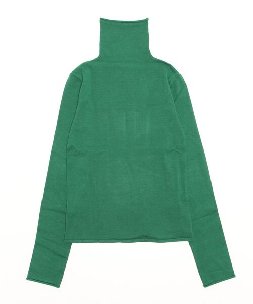 Per sist ence(パーシエンス)の「Per sist ence/パーシエンス 12Gハイネックプルオーバー(ニット/セーター・レディース・ブラック/アイボリー/モカ/パープル/ブラウン/グリーン/ブルー/オレンジ/ピンク/ホワイト×ブラック/ホワイト×グリーン/ホワイト×ブラウン/ブラック×ホワイト・FREE)」の9枚目の写真