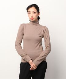 Per sist ence | Per sist ence/パーシエンス　天竺編み ハイネックプルオーバー(ニット/セーター)