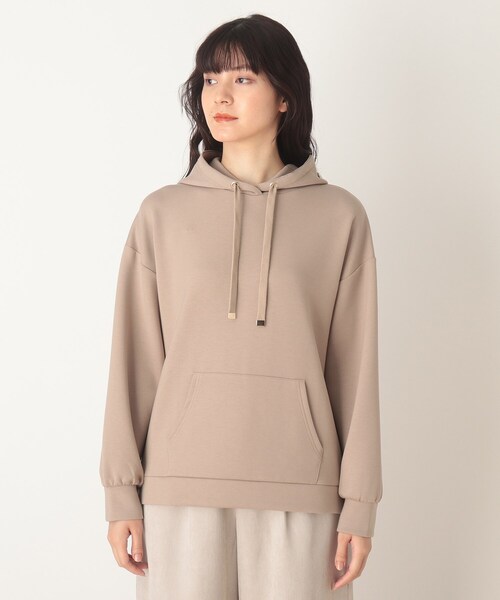 DRESKIP(ドレスキップ)の「◆もちさらプルパーカー(パーカー・レディース・ライトグレー/ピンク系/ブラック/ブラウン系その他・03/04/02)」の5枚目の写真