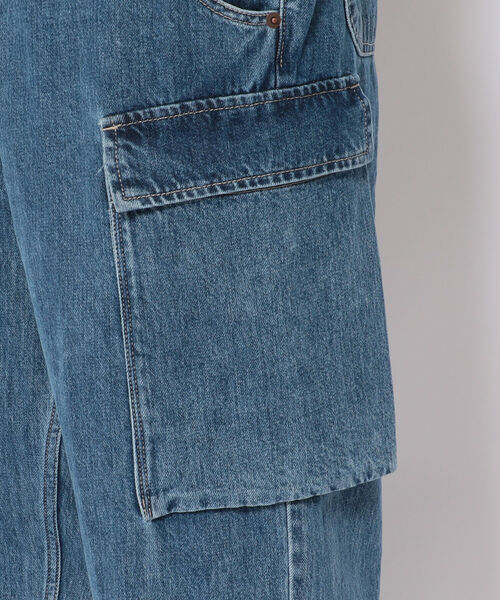 RELAXFIT(リラックスフィット)の「RELAXFIT/リラックスフィット HANDSFREE DENIM PT WASHED デニムパンツ カーゴパンツ(デニムパンツ・メンズ・ライトインディゴブルー・MEDIUM/LARGE/SMALL)」の7枚目の写真