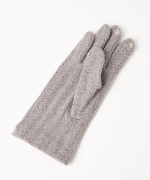 green label relaxing（グリーンレーベルリラクシング）の「アームウォーマー3WAY グローブ 手袋 -タッチパネル対応-（手袋・レディース・ブラック/ナチュラル/グレー/ライトグレー/ベージュ・FREE）」の15枚目の写真