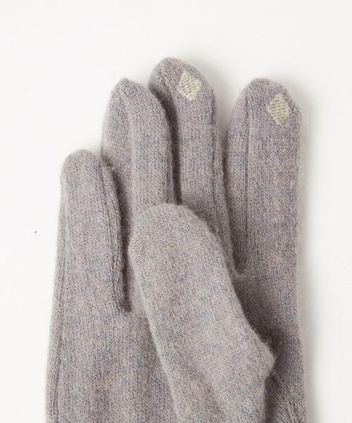 green label relaxing（グリーンレーベルリラクシング）の「アームウォーマー3WAY グローブ 手袋 -タッチパネル対応-（手袋・レディース・ブラック/ナチュラル/グレー/ライトグレー/ベージュ・FREE）」の16枚目の写真