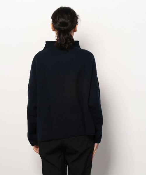 MANASTASH（マナスタッシュ）の「MANASTASH/マナスタッシュ　エアーヤーンプルオーバー　ニット（ニット/セーター・レディース・ボルドー/ネイビー・FREE）」の3枚目の写真