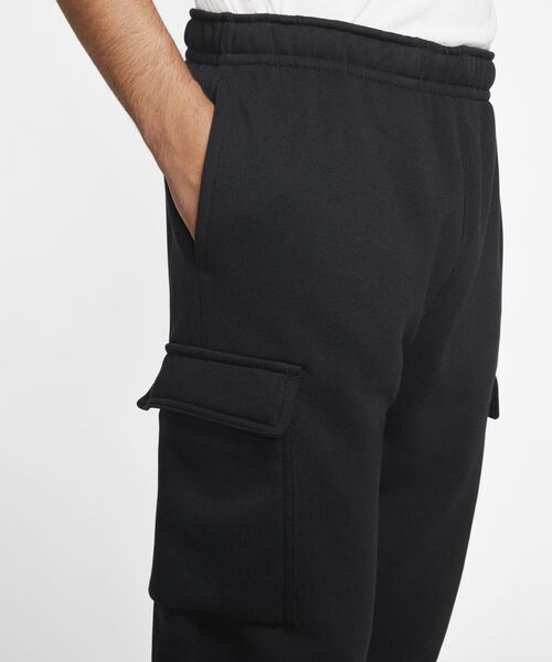 NIKE（ナイキ）の「ナイキ スポーツウェア クラブ フリース メンズ カーゴ パンツ / Nike Sportswear Club Fleece Men's Cargo Pants（スウェットパンツ・メンズ・ブラック/グレー系その他/パープル系その他2/グリーン系その他・S/2XL/XL/M/L）」の7枚目の写真